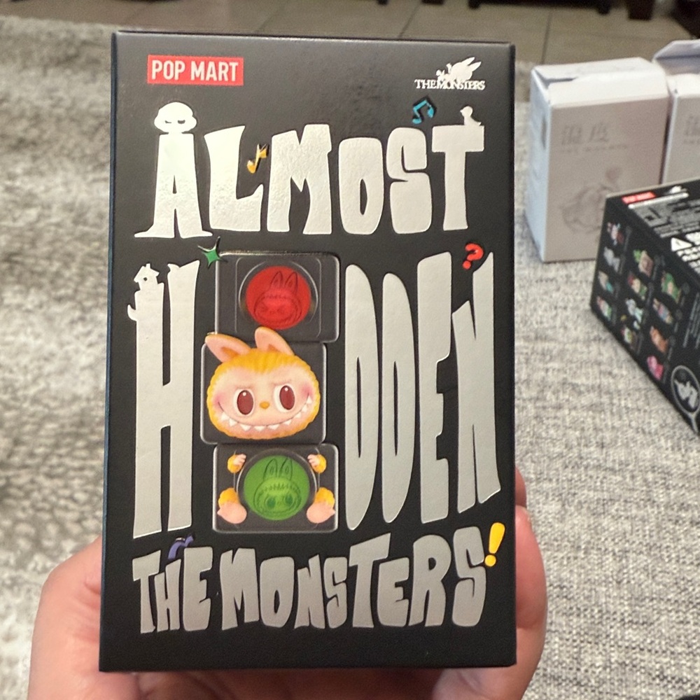 Pop Mart monsters almost hidden confirmed sculpture